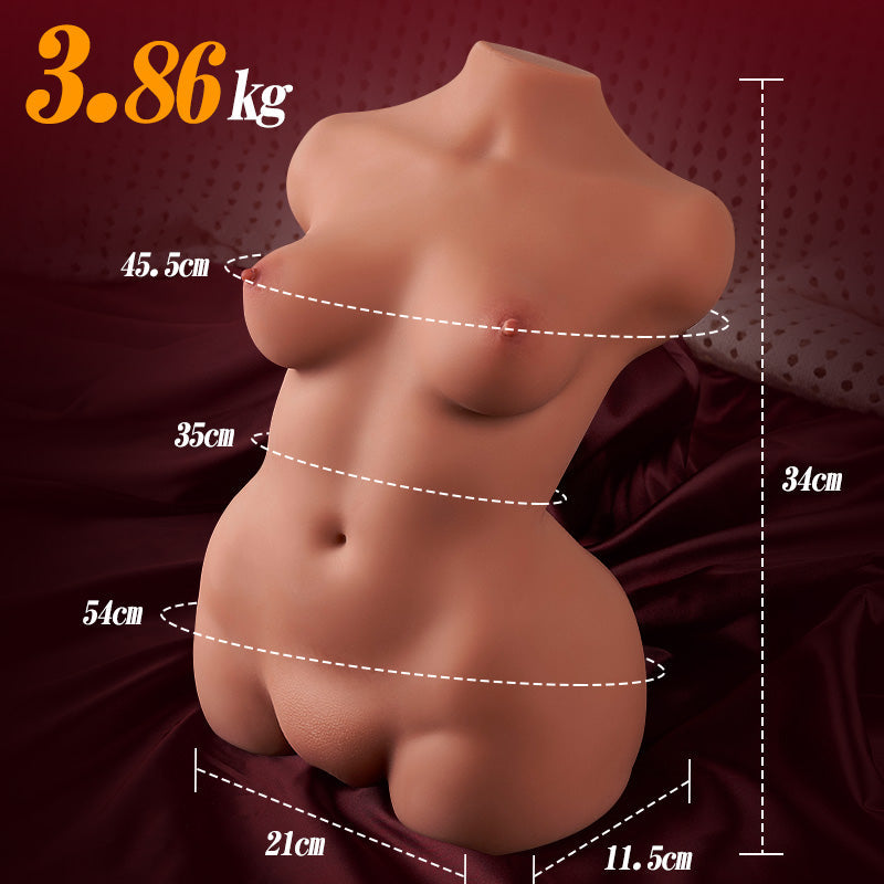 Sophie - Petite Small-Breasted Realistic Torso Doll Your Intimate Dream Companion Masturbators