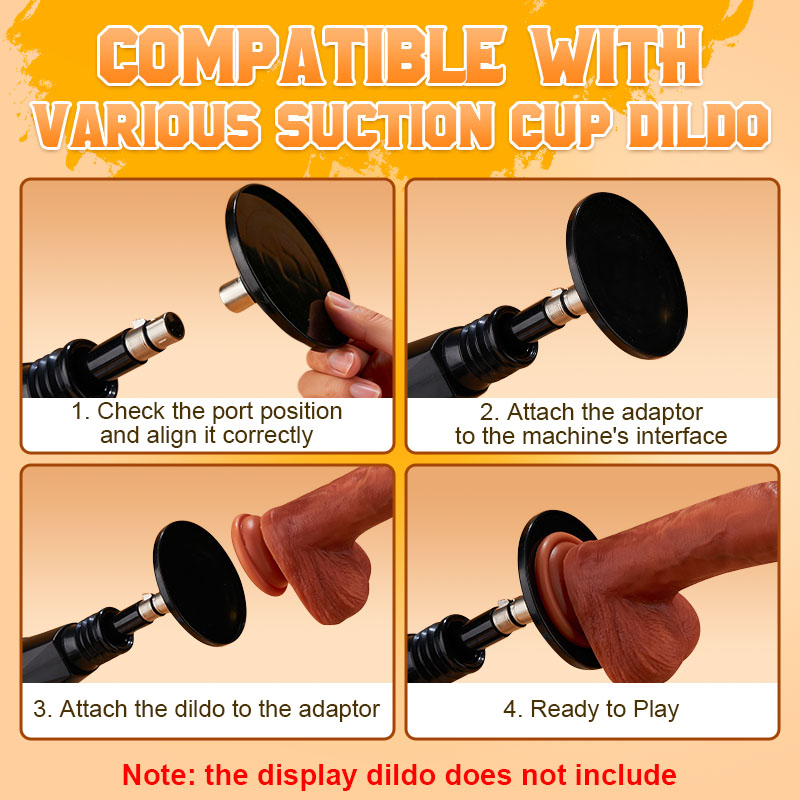 Kai - Hands Free Sex Machine with Phone Holder & Suction Adaptor Dildos
