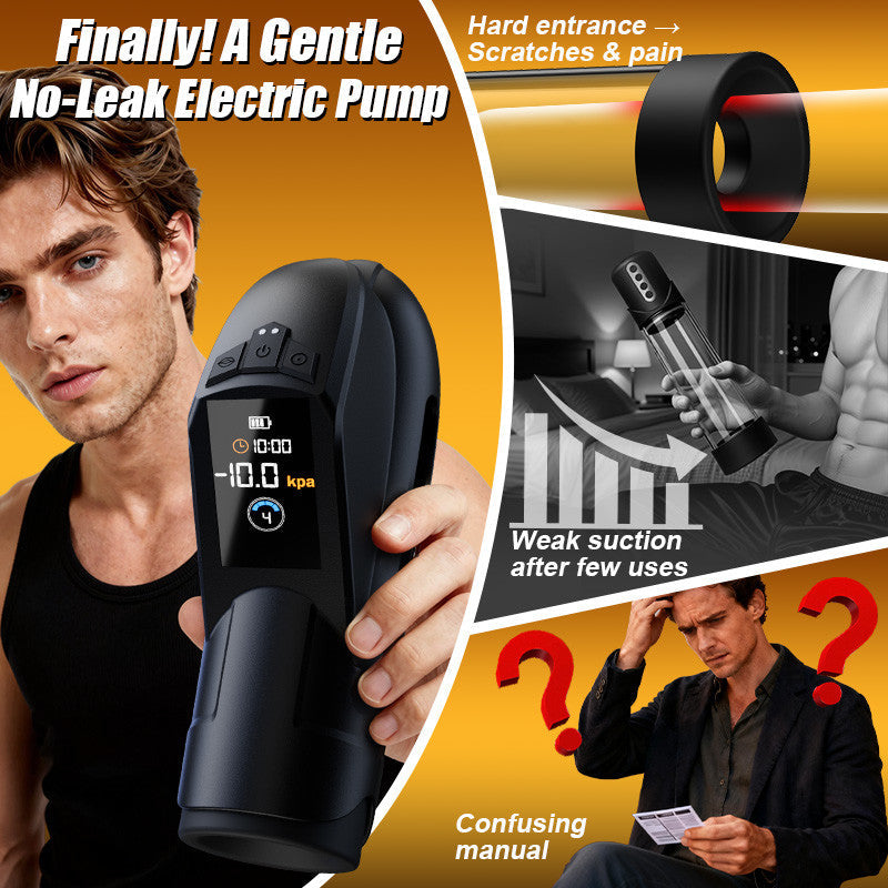 Ravish - Flesh-like Sleeve Long-lasting Suction Clear Guidance Automatic Male Masturbator Masturbation Cup