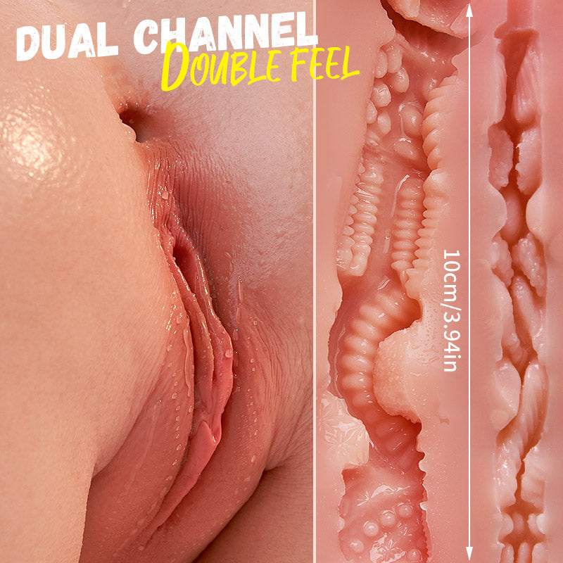 Velina - DeepFeel Pro Ultra-Real Silicone Body Sex Doll Dual-Channel Bouncy Texture Realistic Butt 100% Waterproof Masturbators