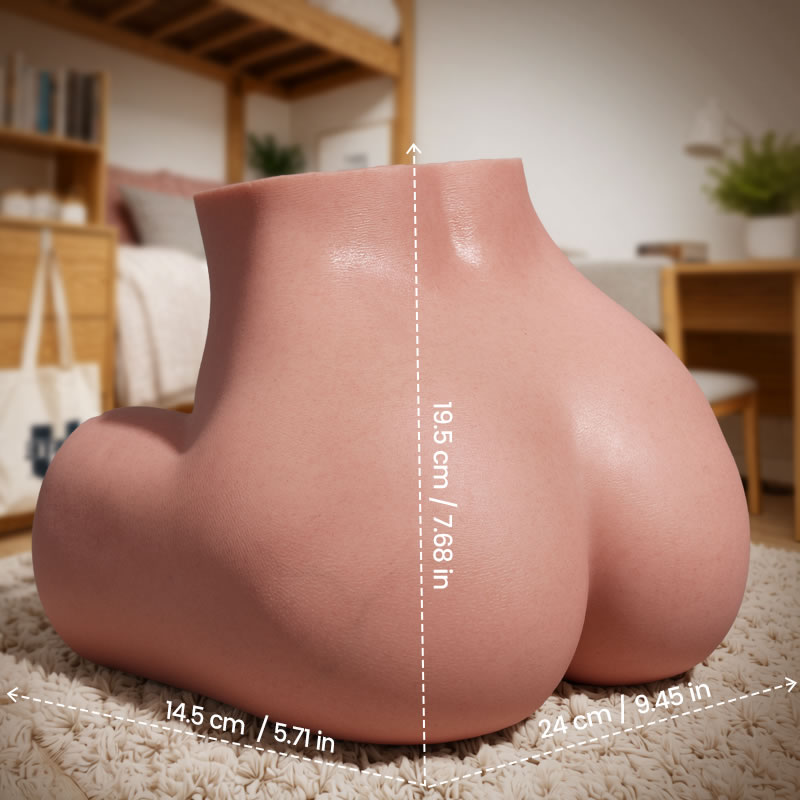 Sophia - 8.2lbs Silicone Fair Skin Petite Plump Pussy Torso with Ultra Meaty Pussy Realistic Torso Love Doll Masturbators
