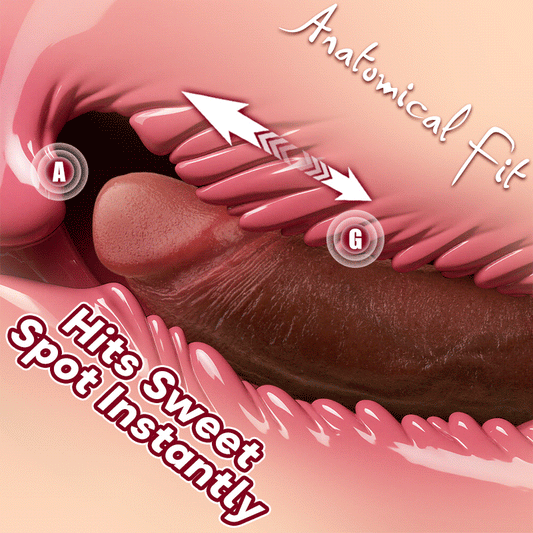 Aiden - Heating Realistic Thrusting Dildo With Curved Tips For Precise Experience Dildos
