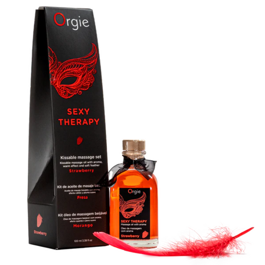 Orgie Sexy Therapy Strawberry (100 ml) – Kissable Massage Oil > Essentials > Massage Oil