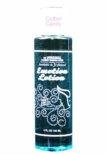 Emotion Lotion – Water-Based Warming Flavored Lotion 4 Fl Oz