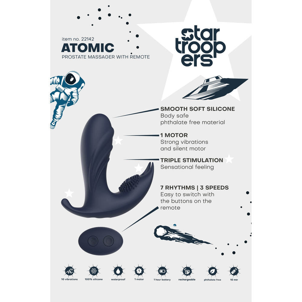 Startroopers Atomic – Remote-Controlled Prostate Massager