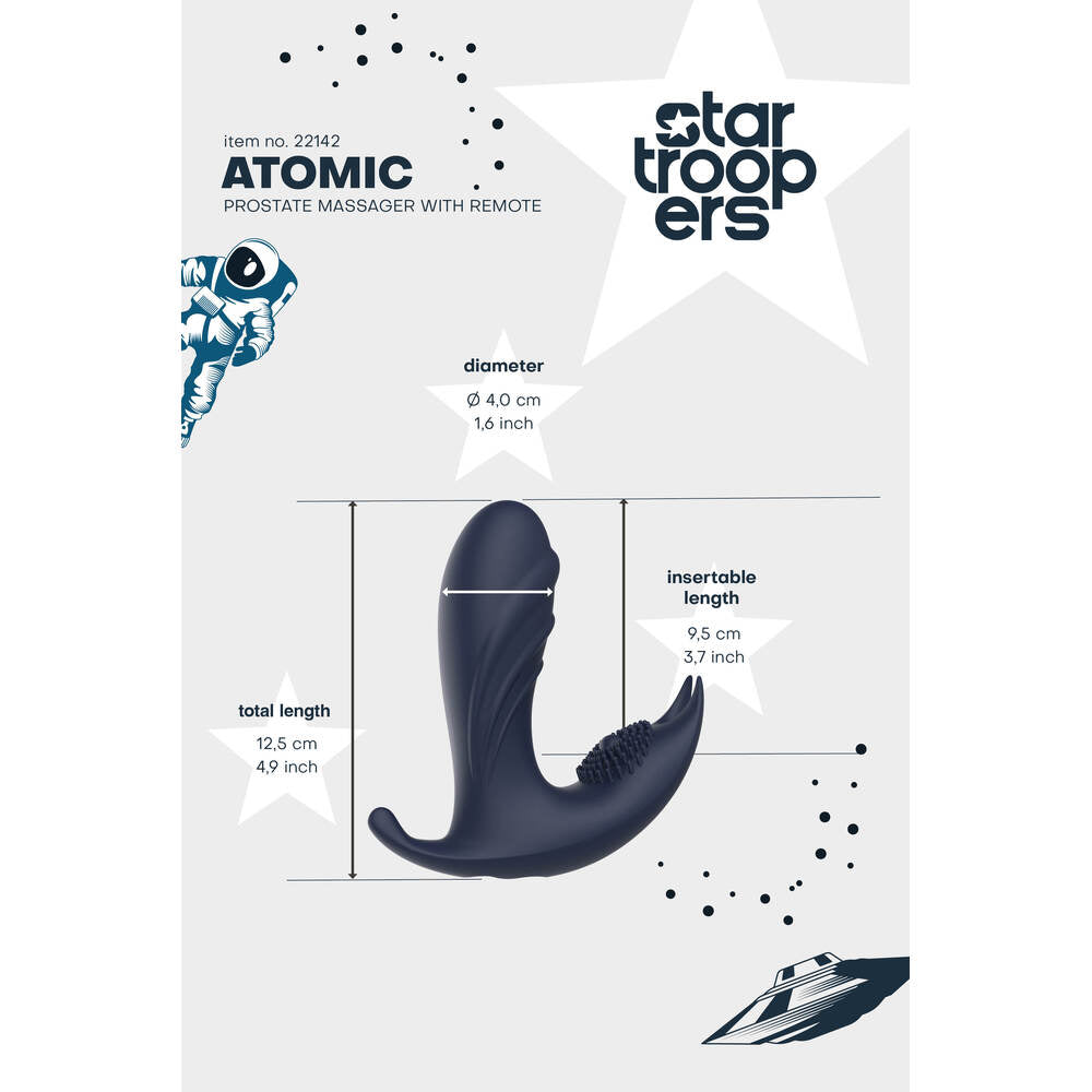 Startroopers Atomic – Remote-Controlled Prostate Massager