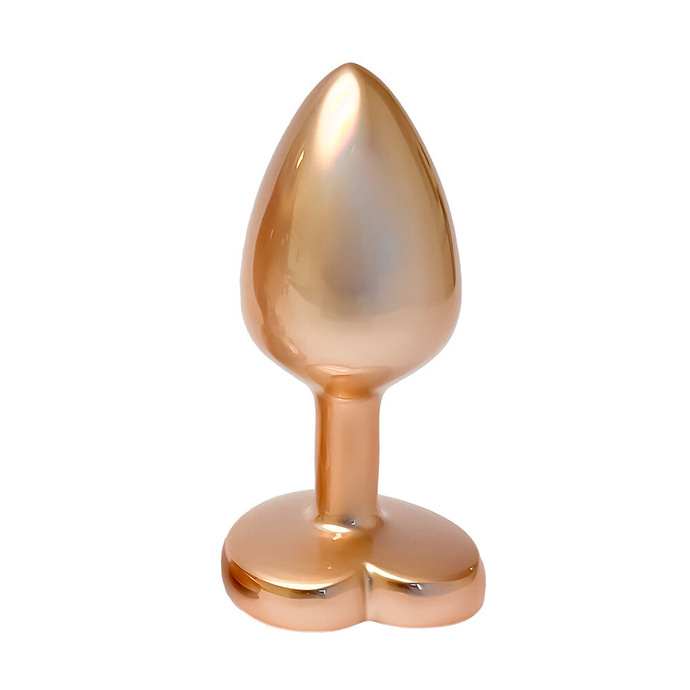Gleaming Love Pearl Gold Small – Lightweight Aluminium Butt Plug