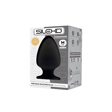 Silexd Premium Silicone Medium Butt Plug – Shape-Shifting Silicone Butt Plug