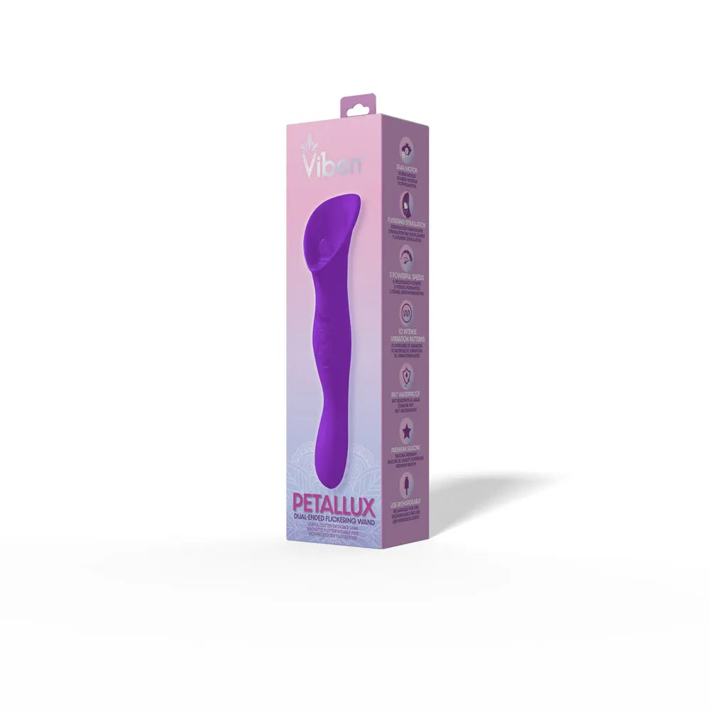Petallux (Purple) – Dual-Ended Clitoral Stimulator