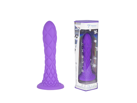 Silexd Fantasy Line Dreamy (Purple) – Thermo-Reactive 7 Inch Dildo > Dildos > Neutral Dildos