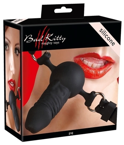 Bad Kitty Silicone Ball Gag – Adjustable Silicone Ball Gag