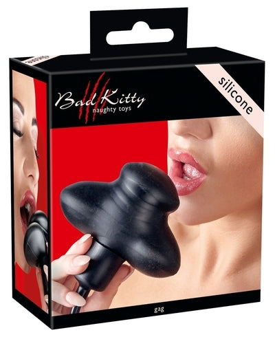 Bad Kitty Butterfly Inflatable Gag – Silicone and Latex Gag Accessory