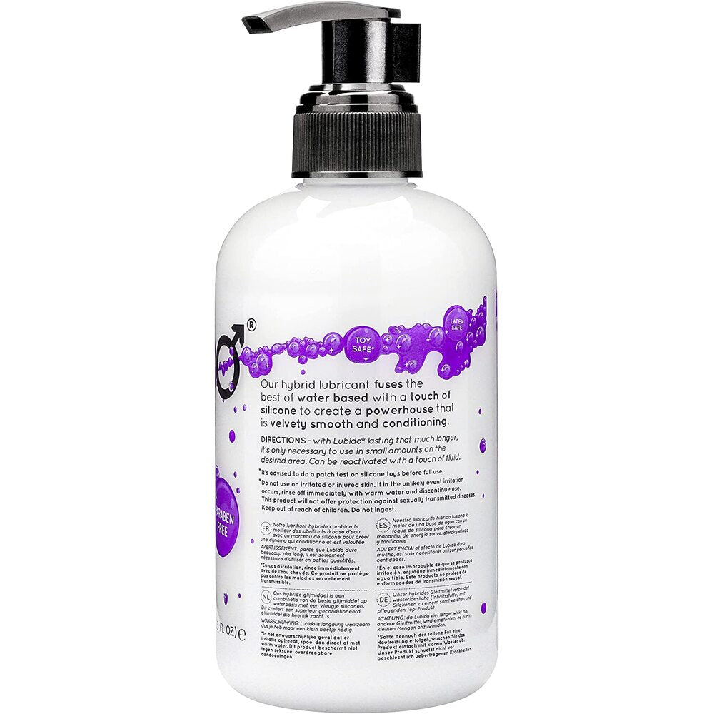 Lubido Hybrid 250ml Paraben-Free Water-Based Lubricant