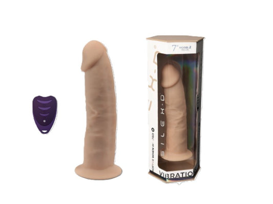 Silexd Model 2 – 7 Inch Dual-Density Hands-Free Vibrator