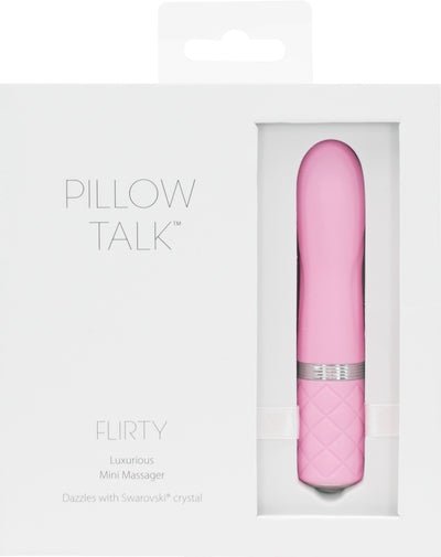 Pillow Talk Flirty Vibe with Swarovski Crystal – Small Vibrator
