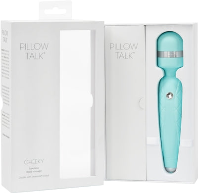 Pillow Talk Cheeky Teal Luxurious Self-Care Wand