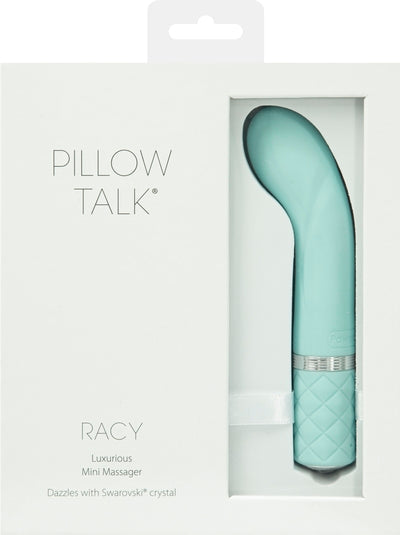 Pillow Talk Racy Teal Mini Vibrator for Pleasure