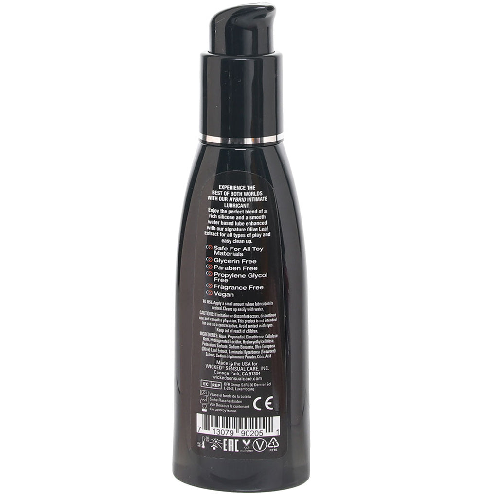 Hybrid Water & Silicone Lubricant in 120ml/4oz Lubes and Lotions > Hybrid Lubricants