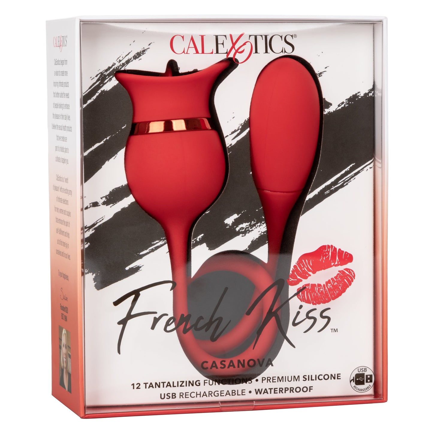 Casanova French Kiss – Dual Motor Vibrating Bullet Teaser Vibrator