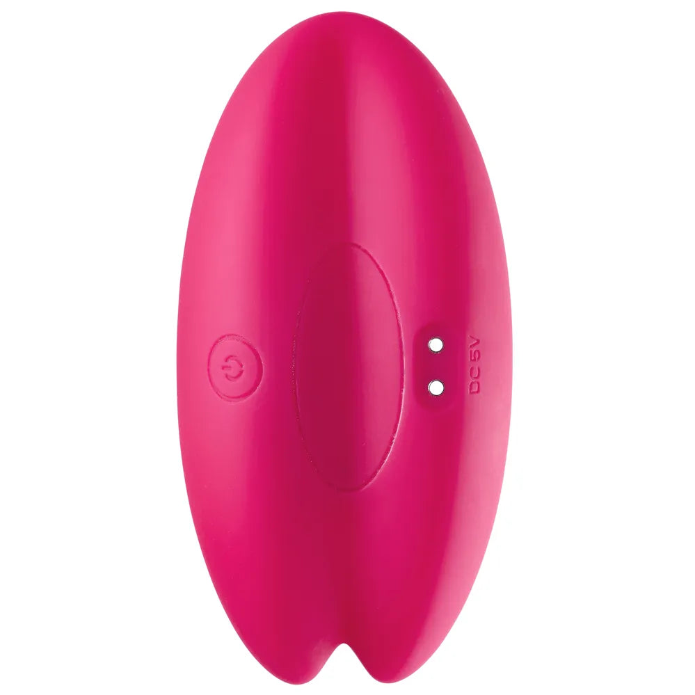 Cloud 9 Camel Toe Shaped Vibrator (Pink) – Rechargeable Remote-Controlled Vibrator
