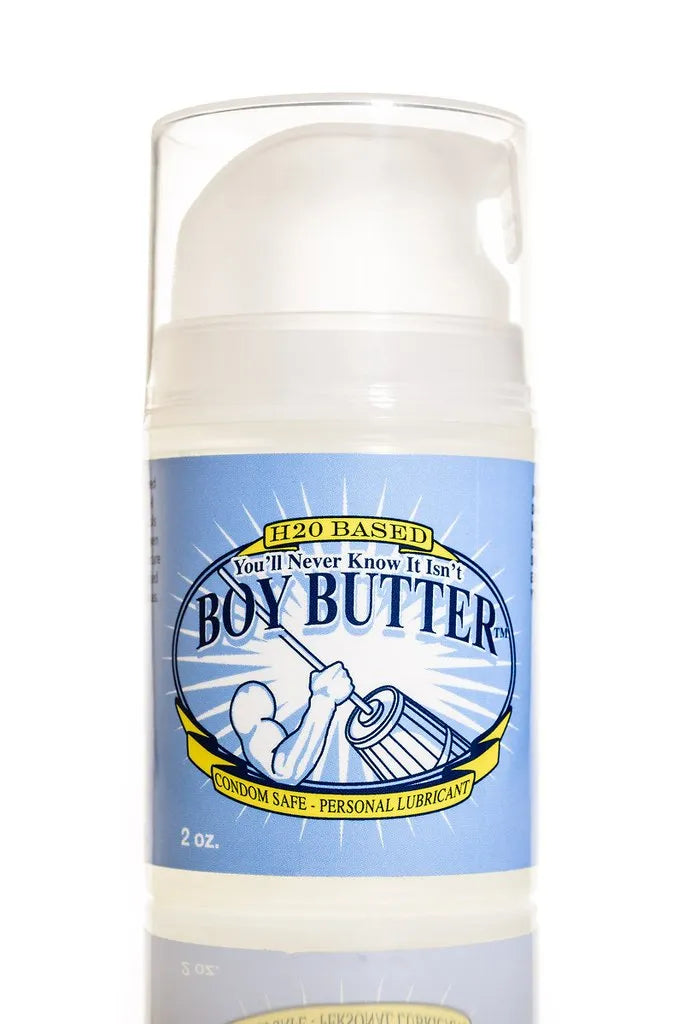 Boy Butter You'll Never Know It Isn't – Water-Based Cream Lubricant 2 Oz Pump