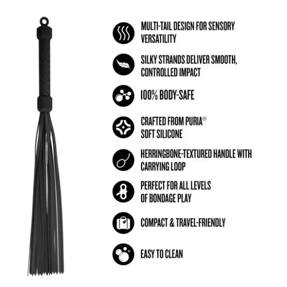 Temptasia Ardor – Silicone Flogger