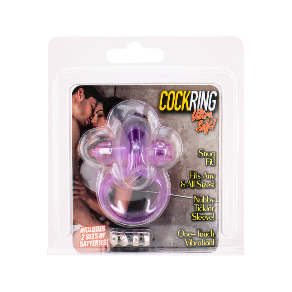 Rabbit Ultra Soft Silicone Vibrating Cock Ring