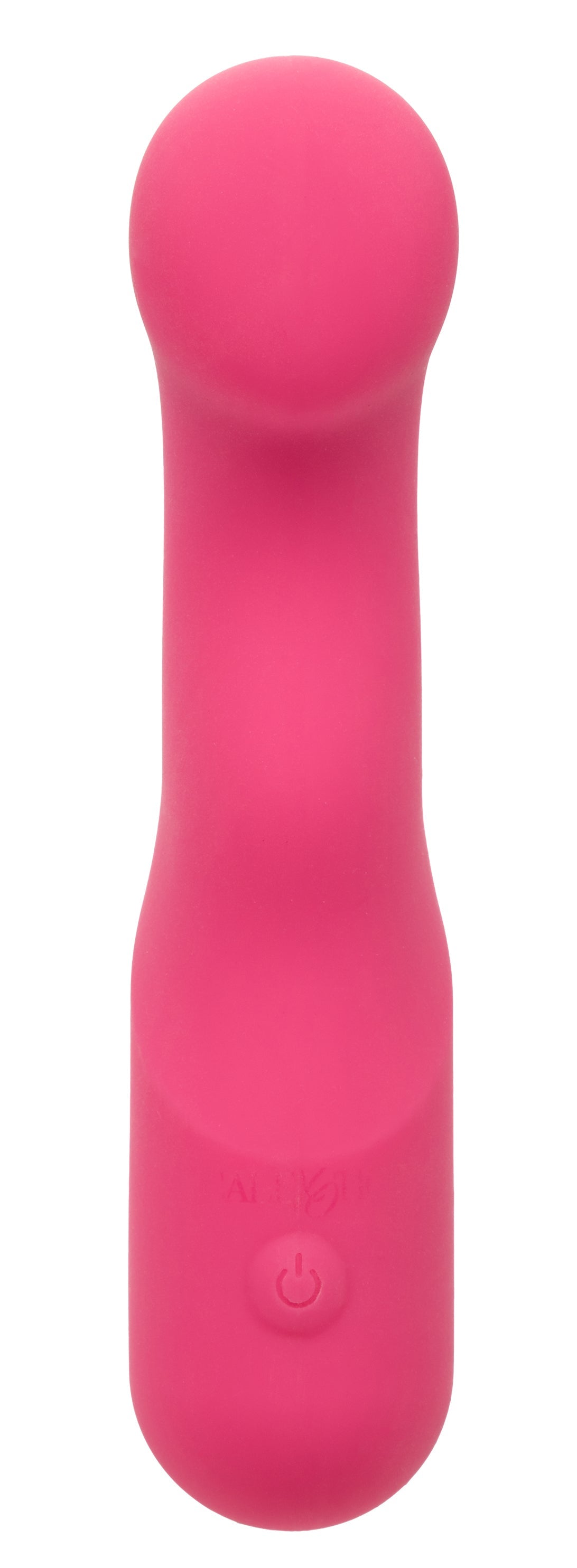 Liquid Silicone Pixies Curvy Pink Flexible Curved Massager with 10 Speeds