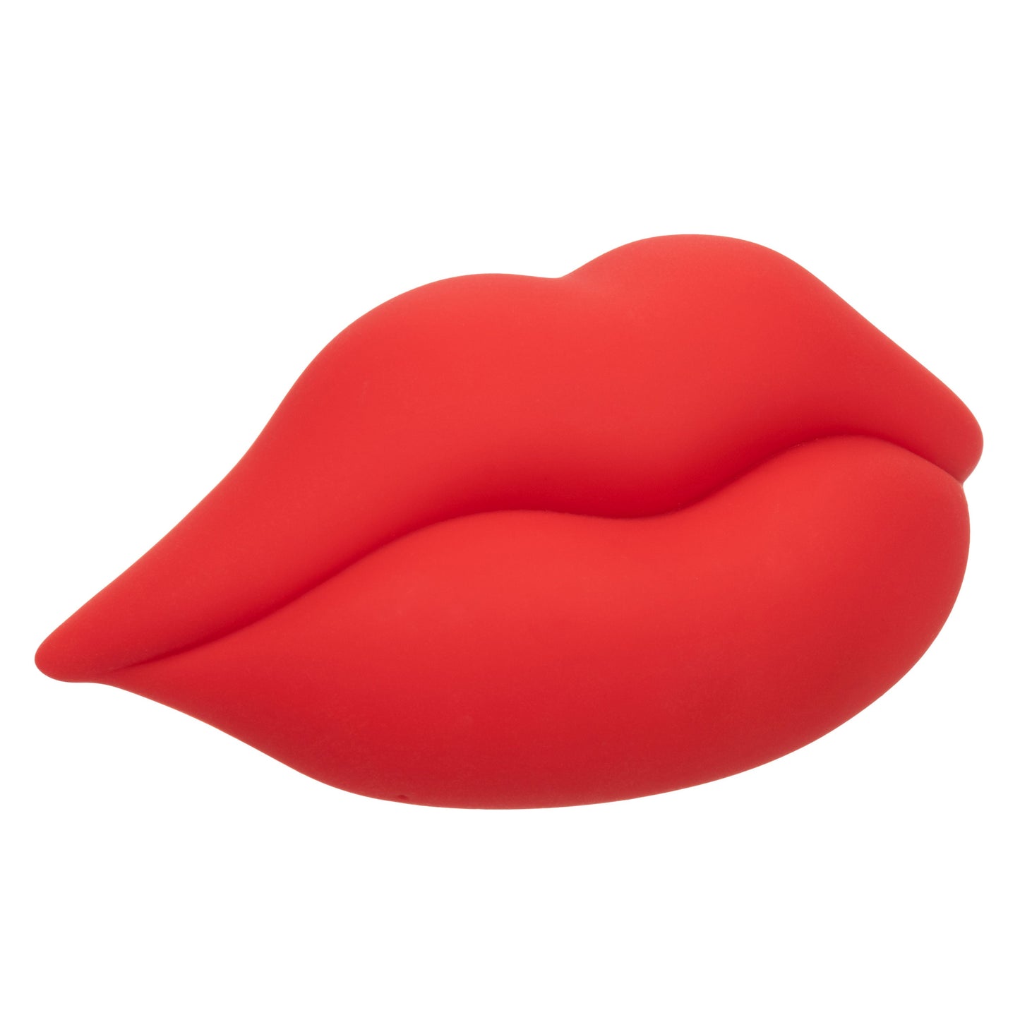 Naughty Bits MUAH Mini Red Lip-Shaped Silicone Vibrator 3.25 Inches Waterproof
