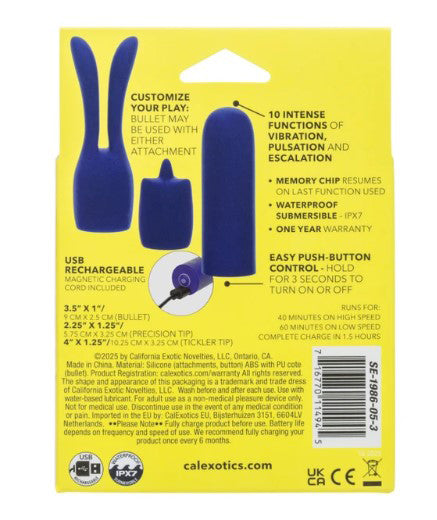 Pleasure Kits Temptation Collection – Rechargeable Bullet Vibrator Kit