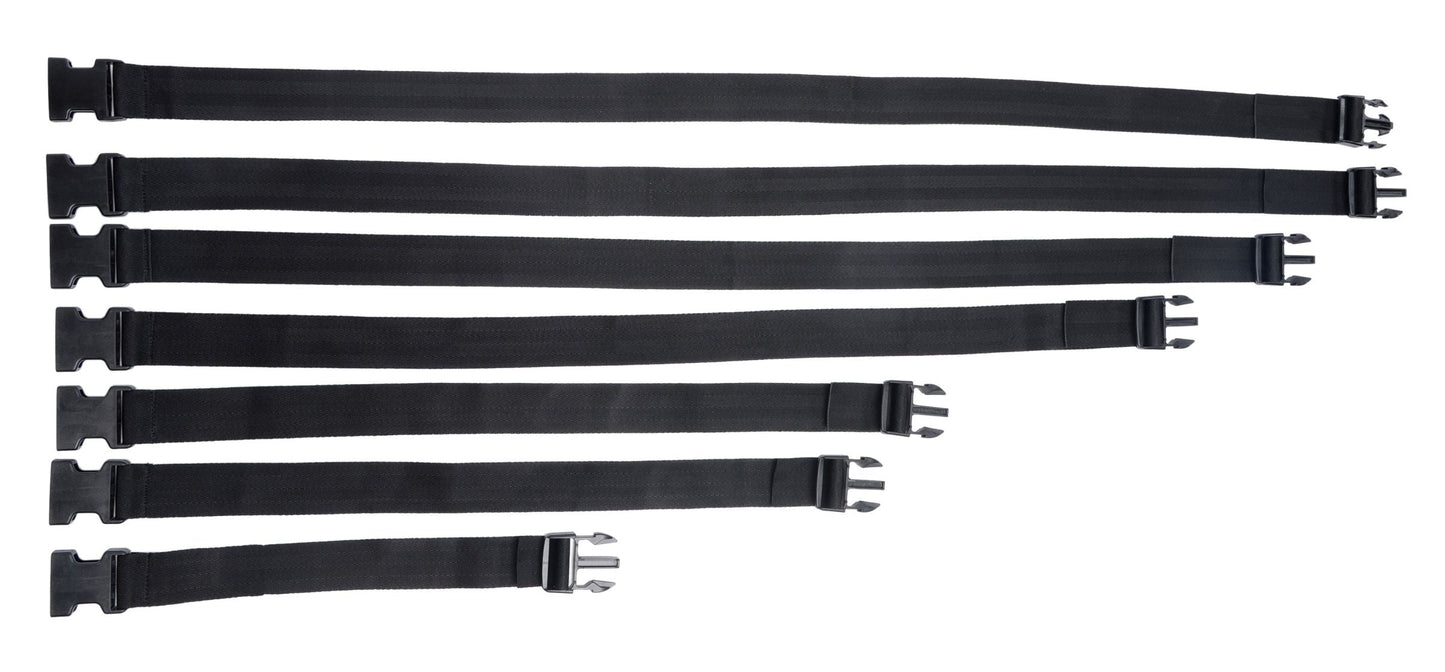 Subdued Full Body Strap Set Adjustable Bondage Restraint Kit