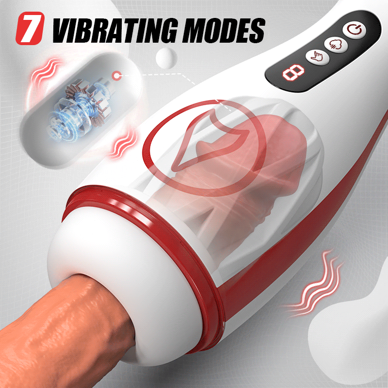 Kama - 7 Sucking Vibrating Voice Mode Masturbator Masturbation Cup