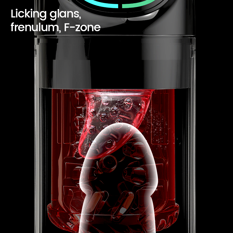 Cinder - Thrusting Rotating Sucking Vibrating Licking Blowjob Male Stroker Masturbation Cup