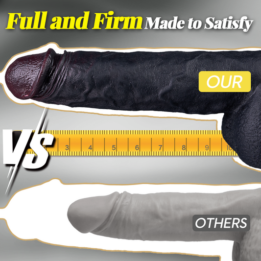 Maurice - 3 Thrusting 9 Vibration Heating Big Brown Dildo Tattooed Men Dildos