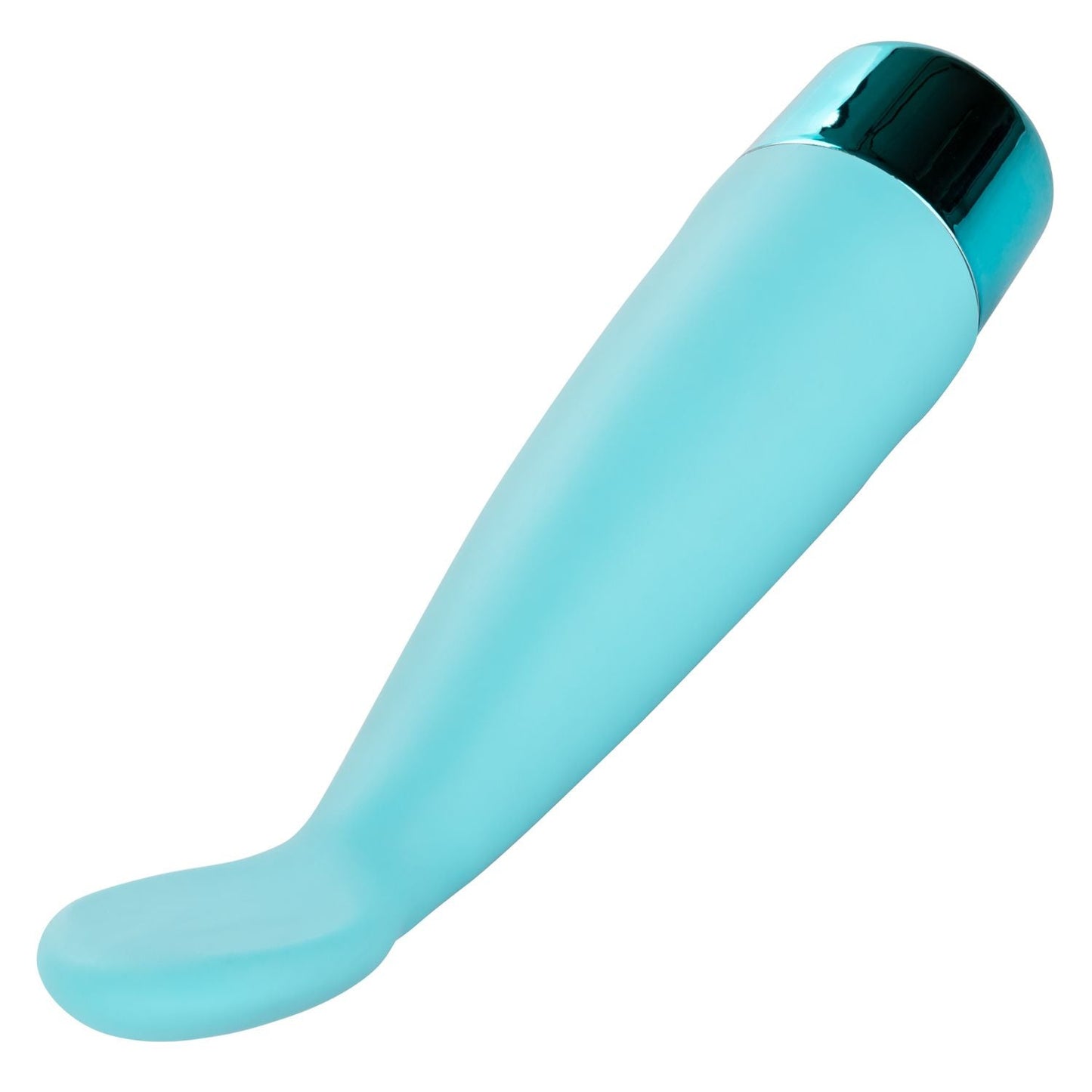 Eden Scoop Flexible Blue Silicone Massager with 10 Vibration Functions and Waterproof Design