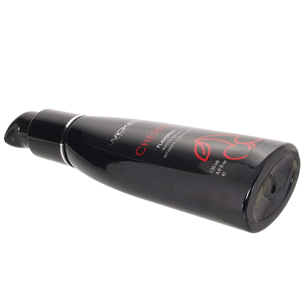 Aqua Flavored Lube 4oz/120ml in Cherry Lubes and Lotions > Flavored Sex Lubes