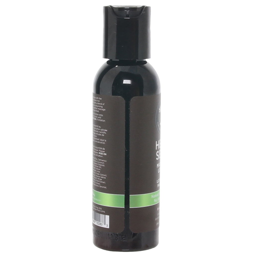 Hemp Seed Massage Lotion 2oz/60ml in Naked in the Woods Sensual Love > Massage