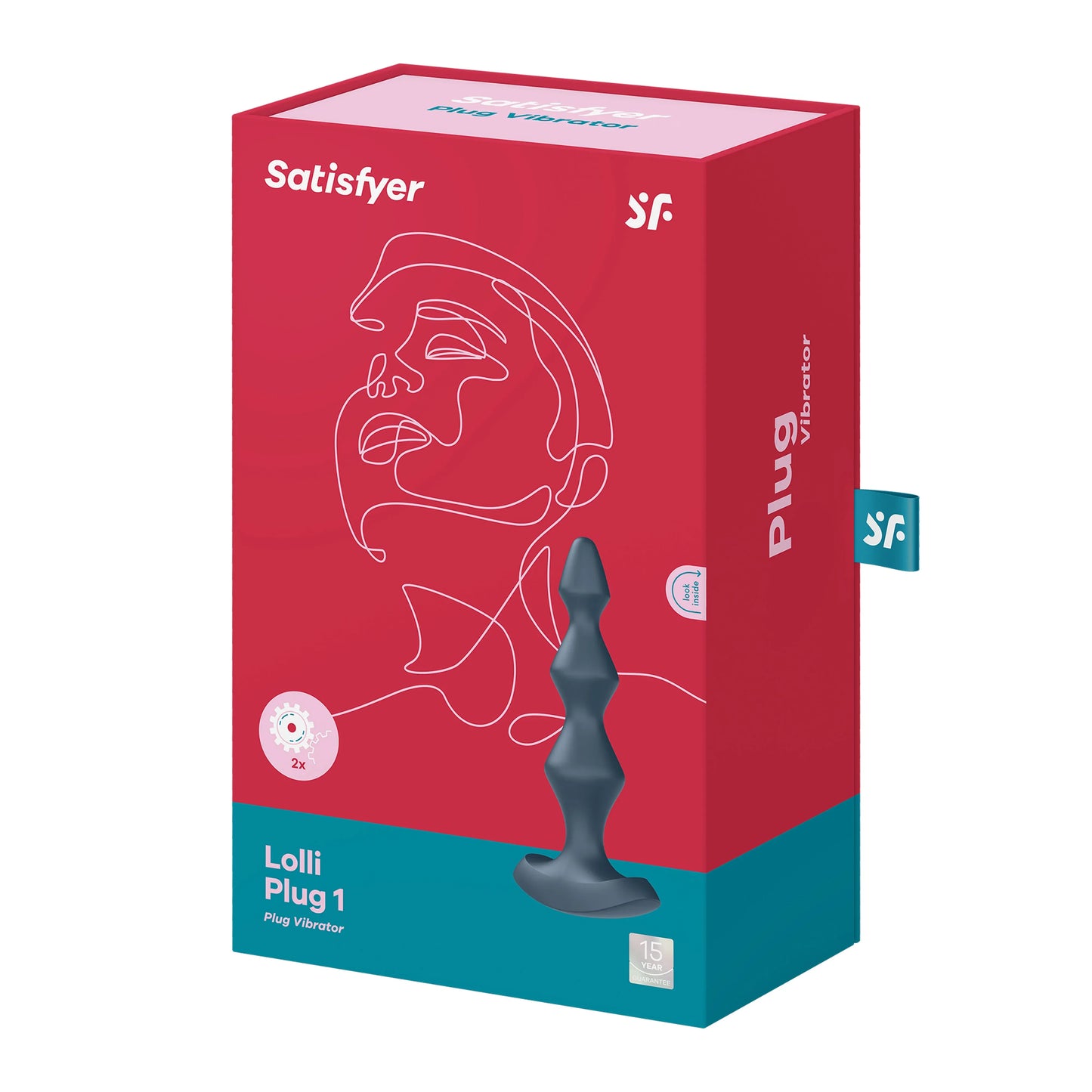 Lolli Plug 1 – Waterproof Rechargeable Unisex Vibrator with 12 Programs