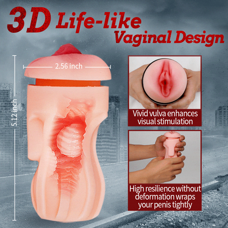 Flash - 10 Vibrating Male Masturbator Stroker With Voice Mode, APP Control Masturbation Cup