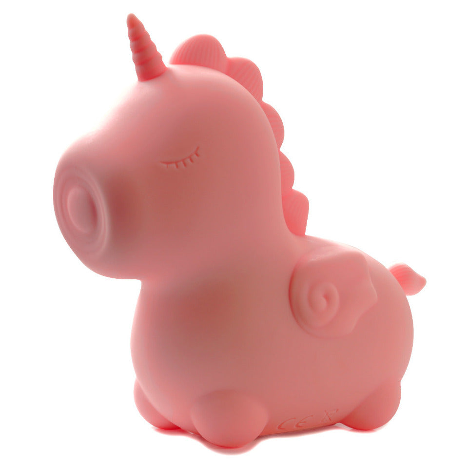 Unihorn Heart Throb – Pulsating Silicone Clitoral Vibrator