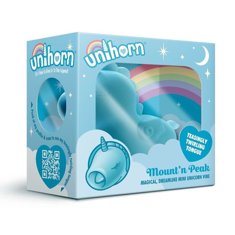 Mount’n Peak The Pointy Tongued One – Mini Vibrator with 10 Speeds and Tongue Motion Patterns