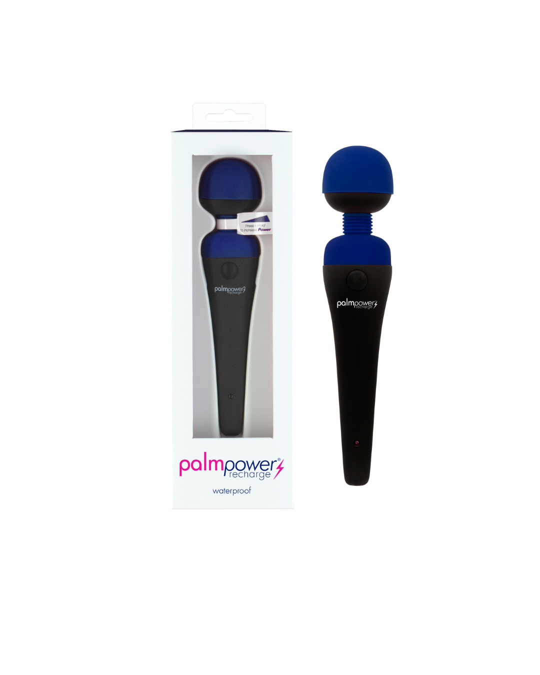 PalmPower Massage Wand Blue - Powerful Vibrator