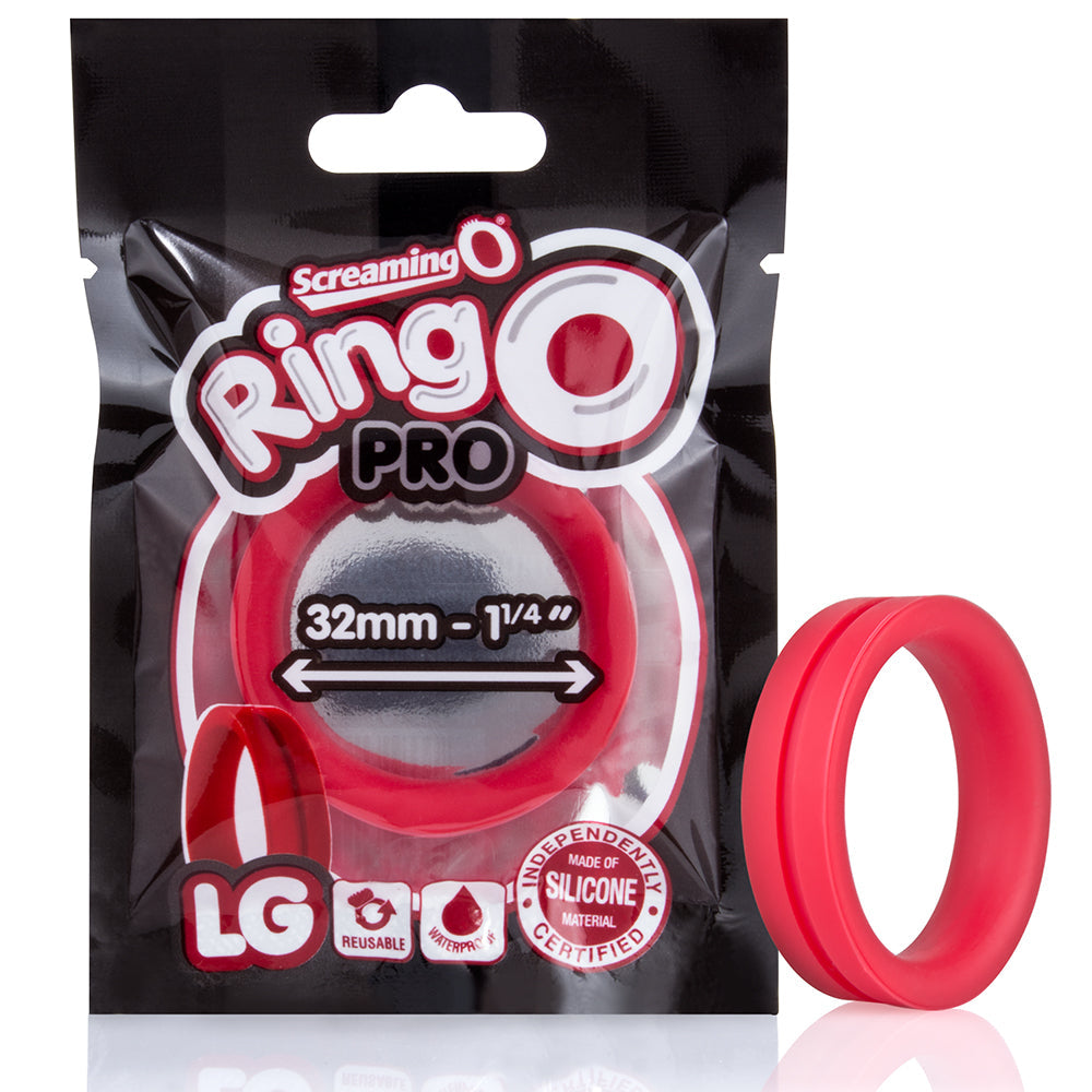 RingO Pro LG – Super-Stretchy 1.25 Inch Penis Ring Made of Body-Safe Silicone