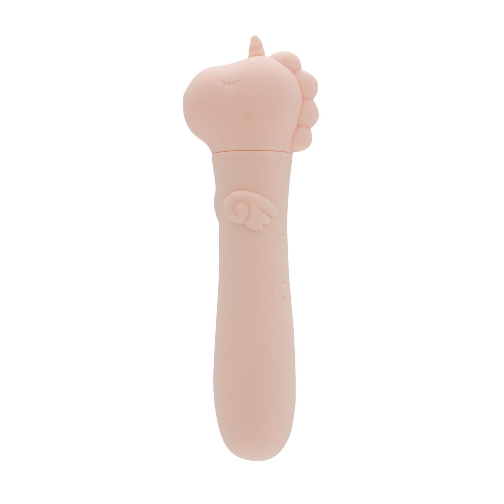 Unihorn Heart Throb (Pink) – Compact USB Rechargeable Bullet Vibrator with 10 Speeds