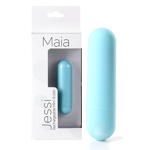 Maia Jessi Teal 7.6 cm Bullet Vibrator