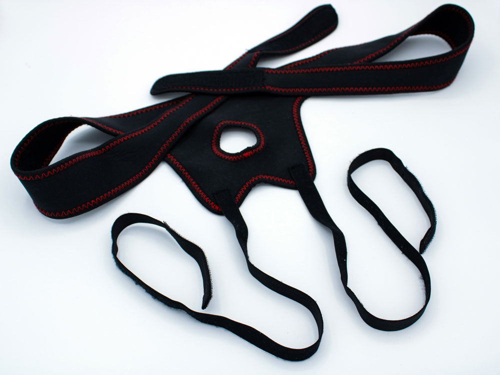 Get Lucky Strap On Harness (Black) – Adjustable Strap On Harness