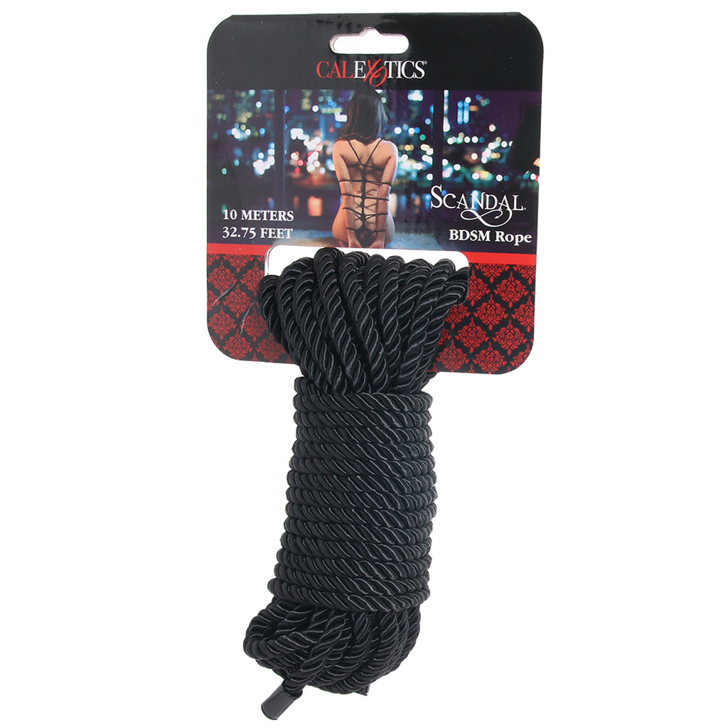 Scandal Black BDSM Rope Bondage and Fetish > Restraints