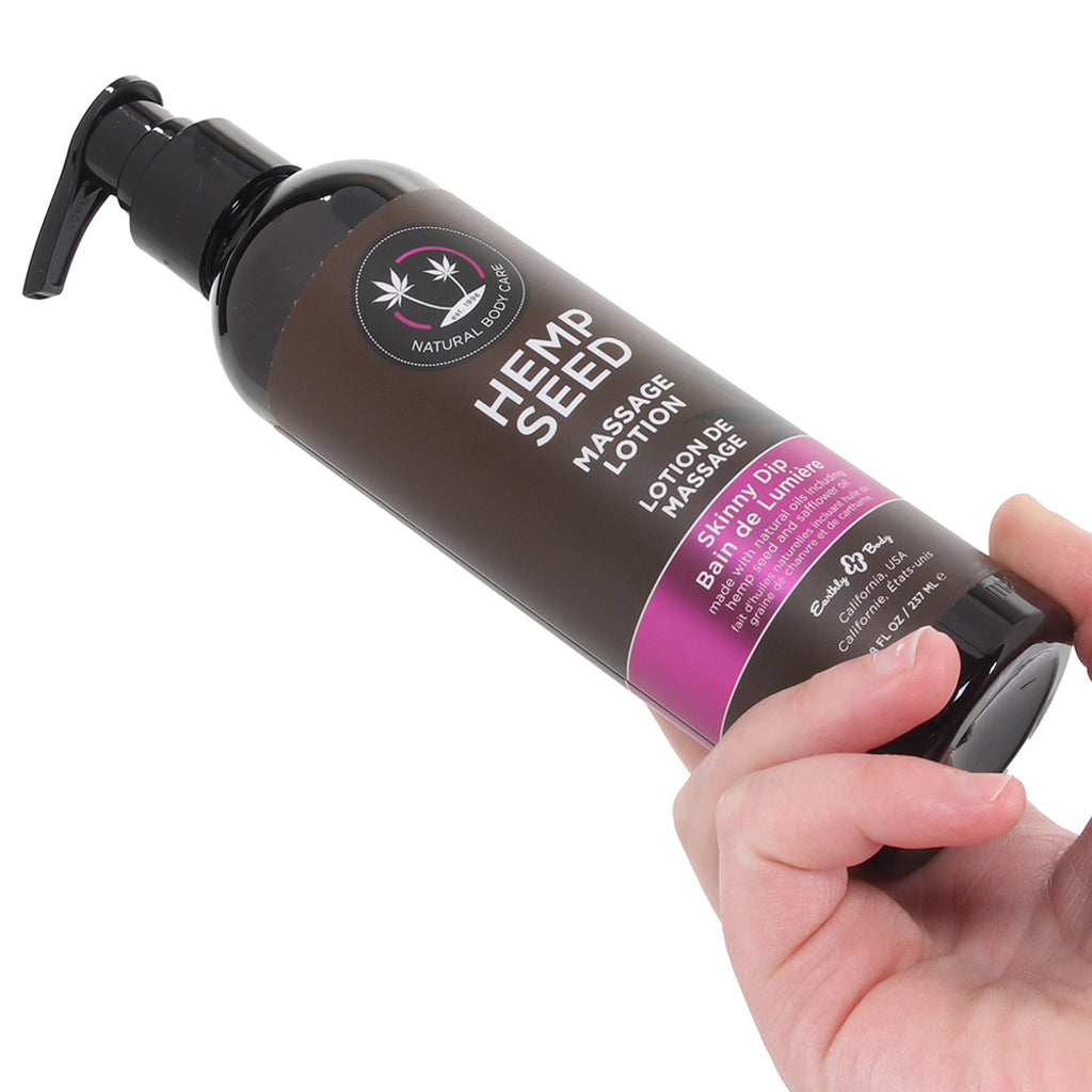 Hemp Seed Massage Lotion 8oz/237ml in Skinny Dip Sensual Love > Massage