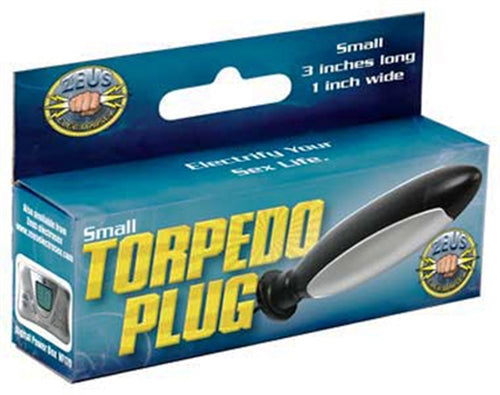 Zeus Electro Torpedo Plug Small Size for Intense Sensations