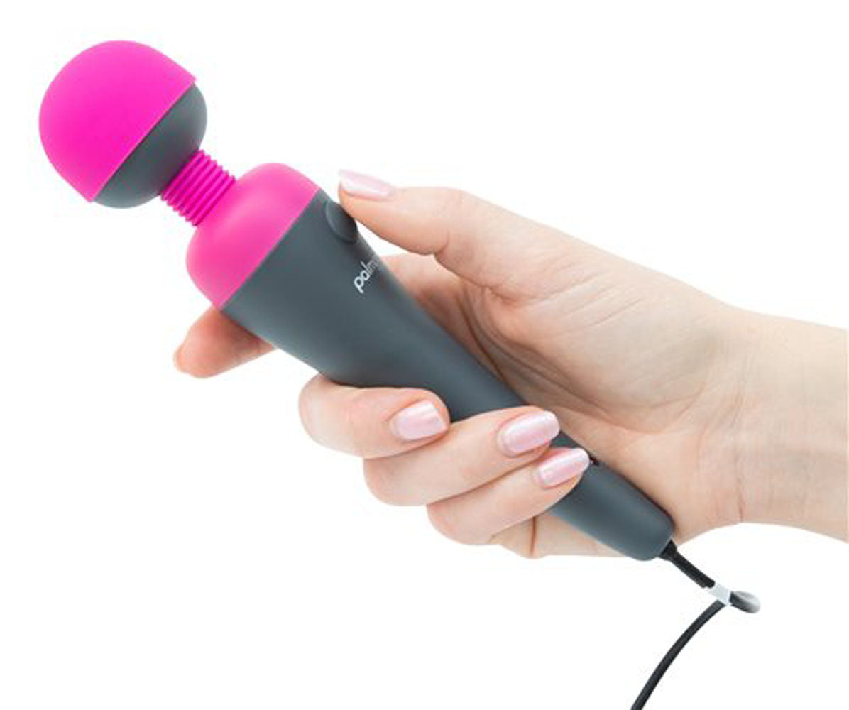 PalmPower Massage Wand Plug and Play with Power Bank